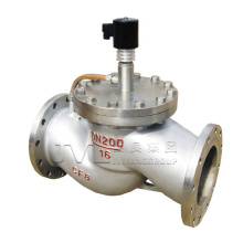 timer Threaded Flange Steam Thermal oil high temperature solenoid valve